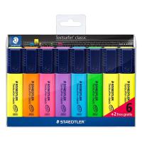 ราคา STAEDTLER ชุดปากกาเน้นข้อความ 6 ด้าม ฟรี 2 ด้าม (16474043946)