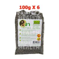 ราคา 6 X100g งาดำคั่วป่น งาดำคั่ว ชนิดป่น งาดำ งาดำคั่วบด พร้อมทาน อาหารสำเร็จรูป อาหารพร้อมทาน Organic Roasted Grounded Black Sesame Seed 100g (21392274673)