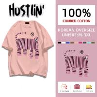 ราคา กรุงเทพมหานคร ผลิต oversize เสื้อยืด เสื้อแขนสั้นคอกลม เสื้อยืดเกาหลี เสื้อยืดไซส์ใหญ่ แมวลายทาง สไตล์เกาหลีน่ารัก ลายการ์ตูน COTTON100 ผ้าแบบนุ่มพิเศษ (21632663832)