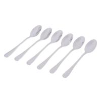 ราคา 6 Pieces of Espresso Spoon 4 7 Inch Stainless Steel Mini Coffee Spoon Dessert Spoon (22031049623)