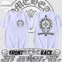 ราคา ของขวัญวันเกิด Chrome Hearts เสื้อ Print Casual ผ้าCotton พิมพ์ลายแนวสตรีทผู้ชาย Black (21734360349)