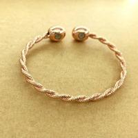 ราคา สร้อยข้อมือทองแดงสีชมพูแดงสำหรับผู้หญิงสร้อยข้อมือถักแบบเชือกเกลียวเครื่องประดับแฟชั่น (21734637656)