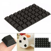 ราคา 12Pcs pack Square Self Adhesive Stick Bumper Pad Tall Rubber Feet For Electronics Glass Speaker Laptop Appliances Furniture Computer (13980055422)