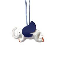 ราคา พวงกุญแจรูปช้างปีกบินสีสำหรับผู้หญิงพวงกุญแจแขวนหนัง PU ห้อยตกแต่งจี้สำหรับกระเป๋าเครื่องประดับพวงกุญแจรถของขวัญ (21569714641)