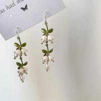 ราคา Lovely girls house Simple White Lily ดอกไม้ไข่มุกชุดเครื่องประดับสำหรับผู้หญิง Lily Of The Valley Vintage Dangle ต่างหูสร้อยคอสร้อยข้อมือ Accessories (16797700584)