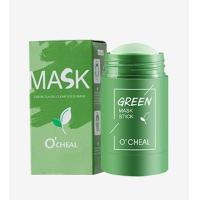 ราคา มาร์คโคลนชาเขียว มาร์กหน้าสติ๊ก ที่มาร์กหน้ามาร์คหน้าขาวใส 4สี 40g green Face mask (22092996932)