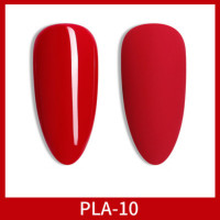 ราคา สีทาเล็บเจล สีโทนแดงเลือดนก แดง 18 เฉดสี PLA Set แบรนด์ AS สีเจล คุณภาพดี (19354189704)
