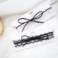 ราคา สร้อยโชคเกอร์สุดเซ็กซี่สำหรับแฟชั่นสำหรับผู้หญิงสร้อยคอแบบกระดูกไหปลาร้าของเกาหลีโบว์ไทลูกไม้เครื่องประดับอัญมณีสำหรับสุภาพสตรี (21745035513)