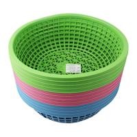 ราคา ตะกร้าใส่ขนมจีน 12ใบ ขนาด19 5x7cm เกรดA ตะกร้าพลาสติกอเนกประสงค์ (21844381005)