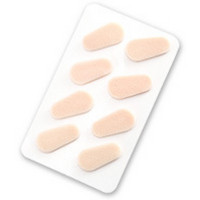 ราคา ฟองน้ำเสริม ขารองจมูกแว่น แป้นรองจมูก รองดั้ง ทรงเบี้ยว 1ชุดมี 8ชิ้น (4008956617)