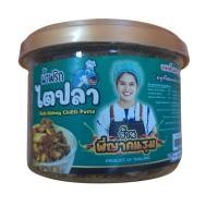 ราคา น้ำพริกพี่ญาคนรุม กระปุก 150 ก มีหลายรสชาติ น้ำพริกหมูกระจก หมูกะปิ น้ำพริกเเมงดา น้ำพริกหมูสับ น้ำพริกนรกหมึก น้ำพร้กหมึกกะตอย น้ำพริกปลาอินทรีย์ (22063227480)