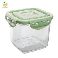 ราคา กล่องเก็บชีสขนมหวานทำจาก PP เกรดอาหารเล็กๆกล่องจัดเก็บเค้กกล่องเก็บสินค้าอาหารแบบสุญญากาศใช้ในครัวที่เก็บของสด (21962961425)