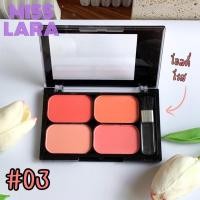 ราคา HASAYA GIRL Matte Color Eyeshadow Blusher พาเลทอายแชโดว์และบลัชออน สีชัด เนียนละเอียด ติดทน 4เฉดสี (22118688644)