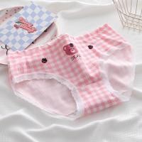 ราคา กางเกงชั้นใน ผู้หญิง สไตล์เกาหลี กางเกงใน แฟชั่น กางเกงในลายการ์ตูนน่ารักๆ Size M XL (22025123111)