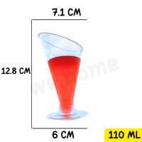ราคา แก้วน้ำ พลาสติก แก้วไวน์ ที่ถอดออกได้ แบบพกพา ที่ถอดออกได้ แก้วไวน์พลาสติก น้ําหนักเบา ความต้านทานการตก ถ้วยมูส (22068396460)