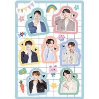 ราคา BTS Sticker สีสวย เคลือบใส ราคาถูก (9958753231)