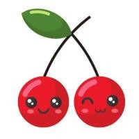 ราคา ตัวรีดติดเสื้อลายเชอรีเชอรี่ สวยๆ 4289 ลูกเชอรี่ เชอรี่สีแดงสด สวยๆ รีดติดง่ายทุกเนื้อผ้า (21636369557)