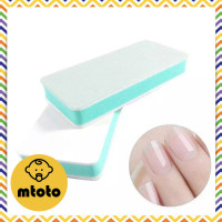 ราคา MTOTO 1 ชิ้น ที่ขัดเล็บ แบบสองด้าน บล็อกขัดเล็บ ฟองน้ำขัดเล็บเงา เบอร์ 1000 4000 สำหรับขัดเล็บเงาวิ้งแบบธรรมชาติ (11668893903)