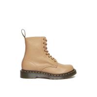 ราคา Dr Martens 1460 Pascal รองเท้าส้นแบนผู้หญิง สีน้ำตาลอ่อน (21367835346)
