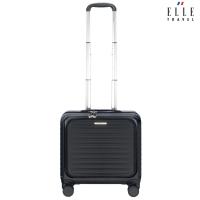 ราคา ELLE Travel Ripple Collection กระเป๋าเดินทางคอมพิวเตอร์ล้อลากขนาด 16 นิ้ว ถือขึ้นเครื่องได้ 100 โพลีคาร์บอเนต PC ซิปคู่ความปลอดภัยสูงล้อหมุน 360องศา (3442442380)