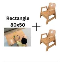 ราคา Montessori Kid Wooden Chair Height Adjustable Premium German Beech Wood เก้าอี้ไม้เด็ก พรีเมี่ยม ใช้ไม้นำเข้าจากยอรมัน ความสูงที่นั่งปรับระดับได้ (21742910859)