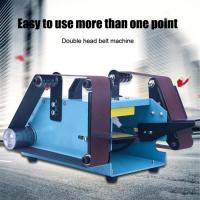 ราคา Multifunctional table type double axis belt sander polishing machine polishing tool grinding machine abrasive paper machine (19576975144)