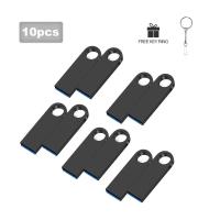 ราคา JASTER 10 PCS Colorful Metal USB 2 0 Flash Drives 128GB Real Capacity Pen Drive 64GB Free Custom Logo Memory Stick 32GB Free Key Ring USB Stick 16GB Personalized External Storage 8GB Portable U Disk 4