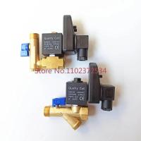 ราคา 2PCS 0200D solenoid valve JZ 16 JZ 16B electronic drain valve Automatic drain valve for air compressor air storage tank Fixtures Plumbing Valves (20817477180)