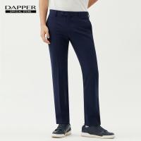 ราคา DAPPER กางเกงทำงาน Seersucker ทรง Slim Fit สีกรมท่า (21760034366)