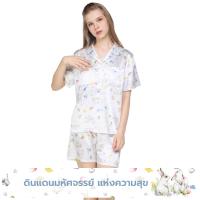 ราคา Wacoal X Meraki Alice Collection เซทชุดนอนกันโป๊แขนสั้น ขาสั้น ลายกระต่ายฮีสเตอร์ รุ่น WN7D34 สีขาว WH (21846172809)