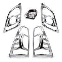 ราคา iBarod ครอบไฟหน้า ครอบไฟท้าย อีซูซุ ดี แมค ดีแมกซ์ เก่า สีโครเมียม สำหรับ Isuzu D Max ปี 2007 2011 (2344228862)