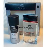 ราคา เซ็ตน้ำหอมและบอดี้สเปรย์กลิ่น Sport Yardley Perfume set with body spray (19647234608)