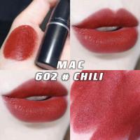 ราคา ลิปสติก MAC Cosmetics Matte Lipstick 3g 607 602 108 510 612 707 ลิปแมค (21718067109)