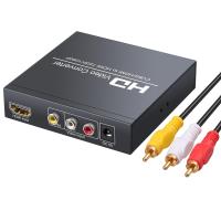 ราคา ตัวแปลงเอวีไปยัง HDMIAV HDMI เป็นอะแดปเตอร์แปลง HDMIรองรับ480I NTSC 576I PAL เป็น720P 1080P สัญญาณ HDMI สำหรับ DVDเครื่องเล่น HDเกมคอนโซล PS2 PS3 PSP WII Xbox 360 (21829047883)