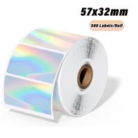 ราคา Phomemo สติ๊กเกอร์ฉลากความร้อนสีสันสดใส57มม 32มม สำหรับเครื่องพิมพ์ฉลากการจัดส่ง (21392997057)