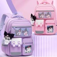 ราคา กระเป๋านักเรียนนักเรียนมัธยมต้น Kuromi กระเป๋านักเรียนนักเรียนประถม กระเป๋านักเรียนนักเรียนประถมป้องกันหลังค่อมน้ำหนักเบาอินเทรนด์กระเป๋านักเรียนชายและหญิงกระเป๋านักเรียน (22138184406)