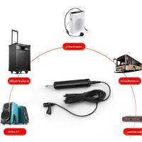 ราคา ไมค์สายหนีบเสื้อ ไมค์ติดเสื้อ แบบสาย ไมโครโฟน ไมโครโฟนหนีบปกเสื้อ ชนิด Condenser Super Professional Microphone ให้ความไวเสียงสูงกว่าไมโครโฟน ชนิด Dynamicเสียงใสคมชัด ใช้ในงานพูดบรรยาย ประชุม สัมมนาและ