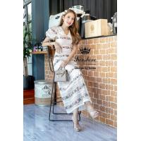 ราคา งานเดรสลูกไม้ ปักดอกไม้ คอปกลูกไม้ฉลุ งานสวยอลังการมากก (21709922226)