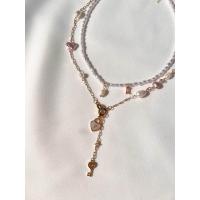 ราคา Lock love necklace สร้อยกุญแจหัวใจ love lock vadaa craftroom (22001343456)