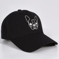 ราคา ESP หมวกแก๊ปลายเฟรนช์ชี่ ผู้ชาย สีดำ Frenchie Baseball Cap 03978 (22147946014)