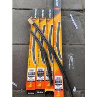 ราคา ใบปัดน้ำฝนNissan Made in Japan NWB toyota honda แบบขอเกี่ยว ทรงAERO สำหรับ Nissan และรถทั่วไป ขนาด 14 28นิ้ว (15788624077)