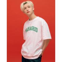 ราคา ALAND เสื้อยืด MAHAGRID รุ่น VARSITY LOGO TEE MG2CMMT501A T SHIRT STRAY KIDS เสื้อยืดคอกลมผ้าฝ้าย (14156516482)