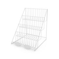 ราคา ชั้นตะแกรงโชว์สินค้า 4 ชั้น ลวด 3mm ชั้นวางซีดีสามเหลี่ยม ขนาด 31x30x38 cm ชั้นวางขั้นบันไดโชว์สินค้า ชั้นวางขวดเครื่องปรุง ชั้นวางครีมซอง ชั้นวางน้ำหอมขาย ชั้นวางสินค้าตั้งโต๊ะ ชั้นวางสินค้าบนเคาน์เต