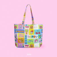 ราคา DADDY Hello Friend Tote Bag กระเป๋าผ้าแคนวาส ลาย hello friend สุดน่ารัก (22088016608)