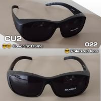 ราคา CU2 รุ่น 022 FIT OVER SUNGLASSES POLARIZED LENS แว่นตากันแดดคนอบ แว่นตาครอบ (13668741075)