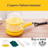 ราคา KUDIXIONG หอพักไข่เจียว Steamer หม้อหุงไข่ Home Mini Plug In กระทะขนาดเล็กอัตโนมัติ Power Off ไข่อาหารเช้า (16797110555)