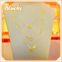 ราคา 18kสร้อยคอทองคำแท้ครึ่งสลึง ลายโซ่กล่อง หนัก 1 9 กรัม ทองคำแท้ 96 5 ขายได้ จำนำ (22027426841)