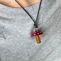 ราคา สร้อยเชือก จี้เห็ด Mushroome Robe Necklace BubbleBloom (21995310177)