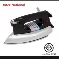 ราคา InterNational เตารีดแห้ง เตารีด เตารีดหนัก ขนาด 3 5 ปอนด์ IRON รุ่น IW 355 (10027752888)