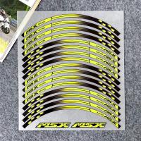 ราคา สำหรับ HONDA MSX125 MSX 125 Grom 12 สะท้อนแสงรถจักรยานยนต์ล้อสติกเกอร์กันน้ำขอบเทป Decal อุปกรณ์เสริม (21595648006)
